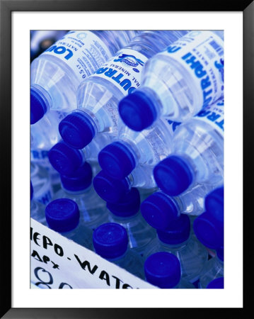 Bottled Water, Greece by Alan Benson Pricing Limited Edition Print image