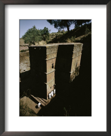 Bet Medhane Alem Is The Worlds Largest Monolithic Church by James P. Blair Pricing Limited Edition Print image