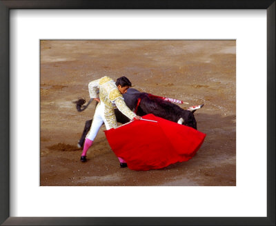 Matador At Monumental El Paso, Bullfight (Fiesta Brava), San Luis Potosi, Mexico by Russell Gordon Pricing Limited Edition Print image
