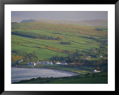Coast, Hills And Cushendun, County Antrim, Ulster, Northern Ireland, Uk, Europe by Gavin Hellier Pricing Limited Edition Print image