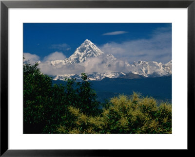 Mt. Machupuchare In The Annapurnas Range, Machhapuchhare, Gandaki, Nepal by Carol Polich Pricing Limited Edition Print image