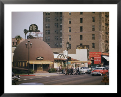 World Famous Brown Derby Restaurant On Wilshire Boulevard by Joseph Baylor Roberts Pricing Limited Edition Print image