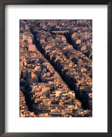 Athens From Lykavittos Hill, Athens, Attica, Greece by Izzet Keribar Pricing Limited Edition Print image