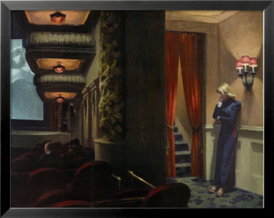 New York Movie by Edward Hopper Pricing Limited Edition Print image