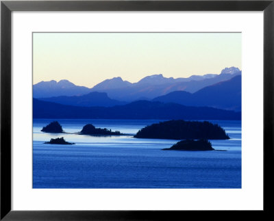 Lake Nahuel Huapi In Patagonia At Dawn, Nahuel Huapi National Park, Argentina by Alfredo Maiquez Pricing Limited Edition Print image