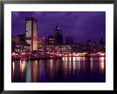 Inner Harbor, Baltimore, Md by Wallace Garrison Pricing Limited Edition Print image