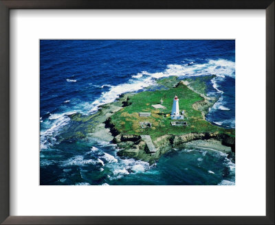 Lighthouse On Flint Island, Nova Scotia, Canada by Jim Wark Pricing Limited Edition Print image