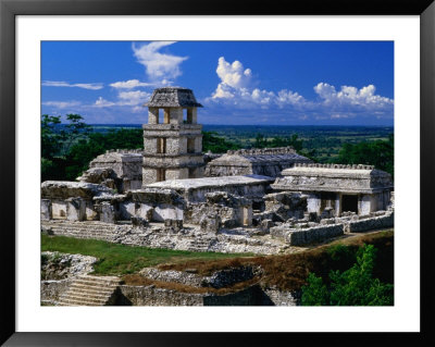 El Palacio Ruins, Palenque, Chiapas, Mexico by Jon Davison Pricing Limited Edition Print image