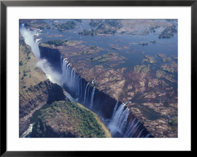 Victoria Falls, Zimbabwe by William Sutton Pricing Limited Edition Print image