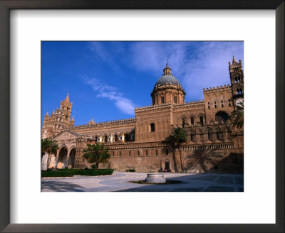 Exterior Of Cathedral, Palermo, Sicily, Italy by Stephen Saks Pricing Limited Edition Print image