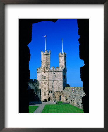 Caernarfon Castle, Gwynedd, Wales by Grant Dixon Pricing Limited Edition Print image