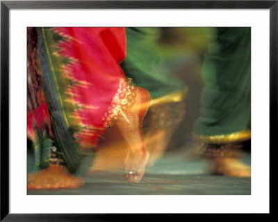 Indian Cultural Dances, Port Of Spain, Trinidad, Caribbean by Greg Johnston Pricing Limited Edition Print image