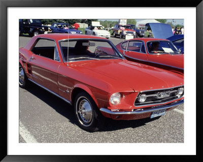 1967 Mustang Coupe by Jeff Greenberg Pricing Limited Edition Print image