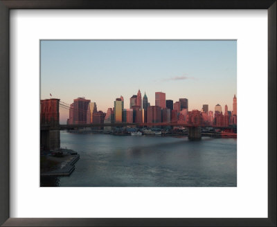 View Of Lower Manhattan, Nyc by Keith Levit Pricing Limited Edition Print image