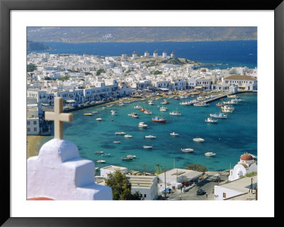 Mykonos Town, Mykonos, Greece by Fraser Hall Pricing Limited Edition Print image
