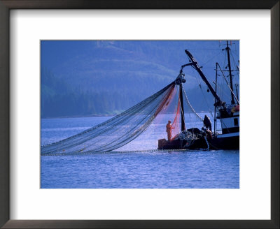 Commercial Fishing Trawler, Frederick Arm, Inside Passage, Southeast Alaska, Usa by Stuart Westmoreland Pricing Limited Edition Print image
