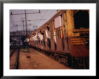Suburban Train, Chennai, India by Eddie Gerald Pricing Limited Edition Print image