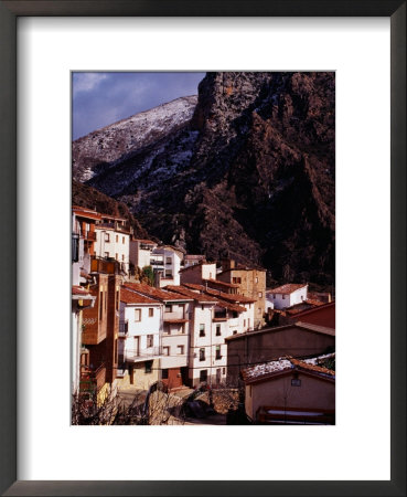 Small Traditional Spa Town Of Arnedillo, Spain by Damien Simonis Pricing Limited Edition Print image
