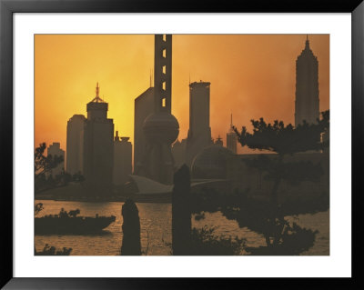 Oriental Pearl Tv Tower And High Rises, Shanghai, China by Keren Su Pricing Limited Edition Print image