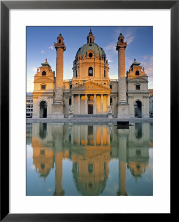 St. Charles Church, Karlsplatz, Vienna, Austria by Jon Arnold Pricing Limited Edition Print image