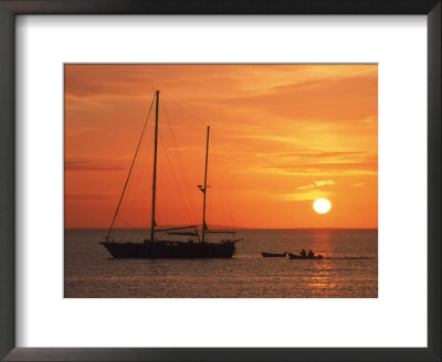 Masted Sailboat At Sunset, Cape Cod, Ma by Gary D. Ercole Pricing Limited Edition Print image