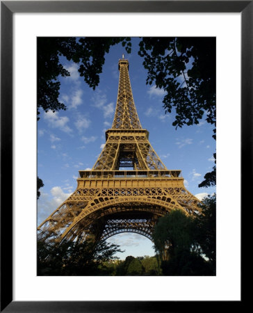 View Of Eiffel, Tower, Paris, France by Keith Levit Pricing Limited Edition Print image