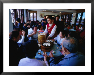 Inside Nanxiang Steamed Bun Restaurant, Shanghai, China by Phil Weymouth Pricing Limited Edition Print image