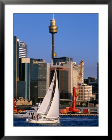 Sailing Around Darling Harbour, Sydney, Australia by Greg Elms Pricing Limited Edition Print image