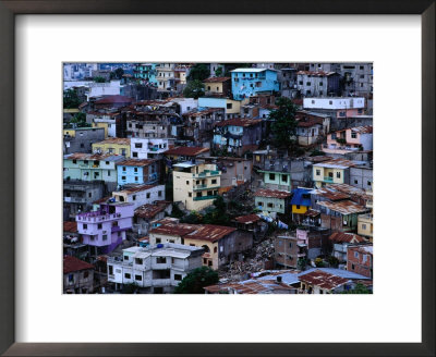 Houses In Las Penas District, Guayaquil, Ecuador by Richard I'anson Pricing Limited Edition Print image