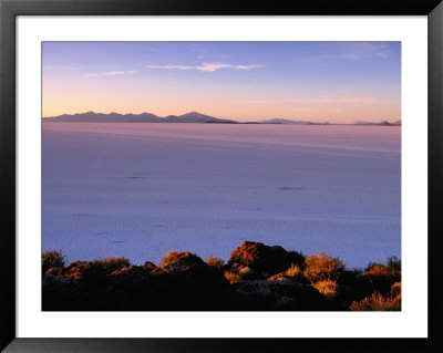 Sunrise Across The Salt Flats, Salar De Uyuni, Bolivia by Ryan Fox Pricing Limited Edition Print image