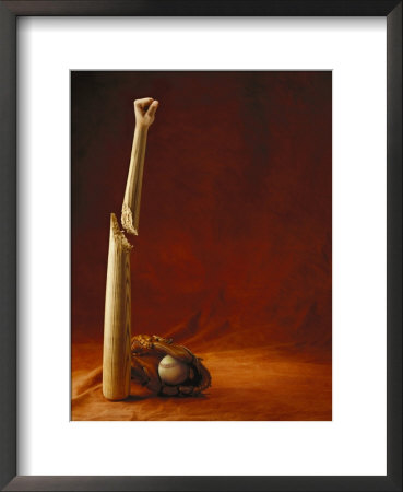 Fist On Baseball Bat by Martin Paul Pricing Limited Edition Print image
