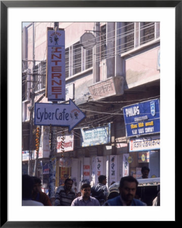 Internet Cafe, India by Lauree Feldman Pricing Limited Edition Print image