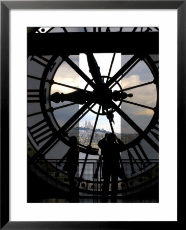 Musee D'orsay's Clock Window, Paris, France by Lisa S. Engelbrecht Pricing Limited Edition Print image