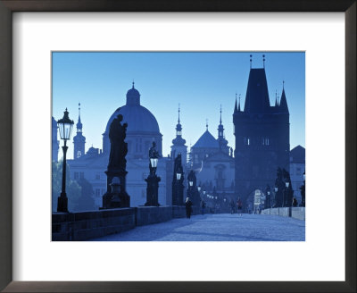 Charles Bridge, Prague, Czech Republic by Walter Bibikow Pricing Limited Edition Print image