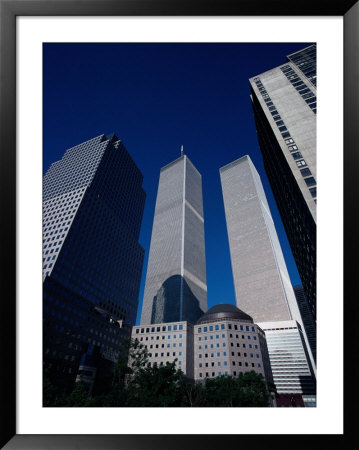 Twin Towers, Nyc by Kurt Freundlinger Pricing Limited Edition Print image