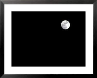 Full Moon In The Night Sky by Jeff Greenberg Pricing Limited Edition Print image