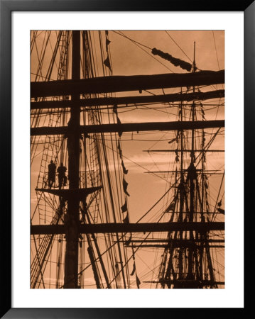 Mast, Uss Constitution, Boston, Ma by Walter Bibikow Pricing Limited Edition Print image
