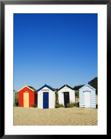 Beach Huts, Southwold, Suffolk, England, United Kingdom, Europe by Amanda Hall Pricing Limited Edition Print image