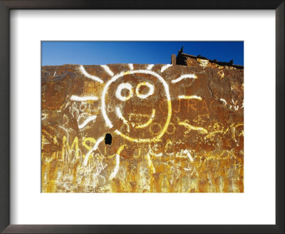 Graffiti Painted On A Rusting Ship by Jason Edwards Pricing Limited Edition Print image