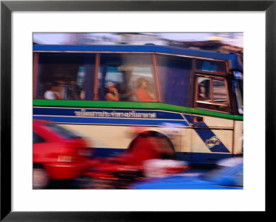 Traffic On Ratchaprarop, Pratunam, Bangkok, Thailand by Richard I'anson Pricing Limited Edition Print image