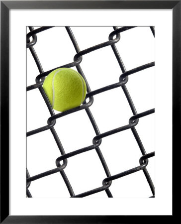 Tennis Ball In Fence by Martin Paul Ltd. Inc. Pricing Limited Edition Print image