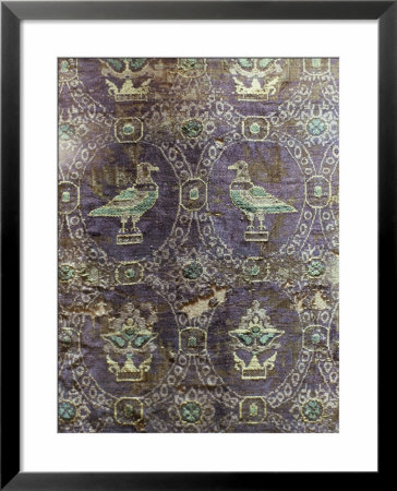 Byzantine Silk Textiles Dating From 10Th Century, Conques, France by Richard Ashworth Pricing Limited Edition Print image