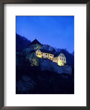 Vaduz Castle, Liechtenstein by Walter Bibikow Pricing Limited Edition Print image