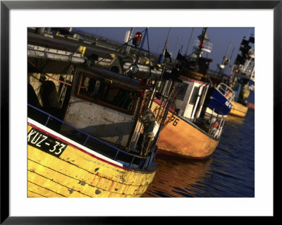 Fishing Harbor, Hel Peninsula, Pomerania, Poland by Walter Bibikow Pricing Limited Edition Print image