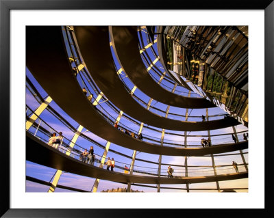 Roof Dome, Reichstag, Berlin, Germany by Walter Bibikow Pricing Limited Edition Print image