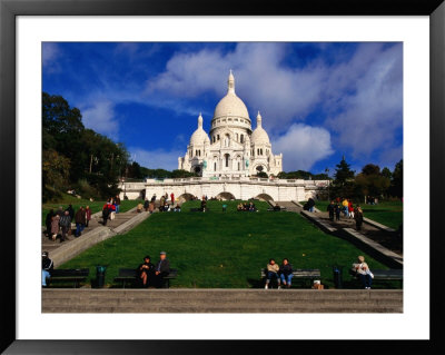 The Sacre Coeur Basilica Is Located At The Top Of Montmatre (Marty'r Hill) In Paris, France by Doug Mckinlay Pricing Limited Edition Print image