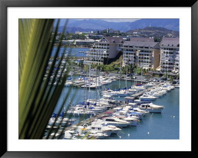 Overhead Of Yachts At Port Moselle Marina, Noumea, New Caledonia by Holger Leue Pricing Limited Edition Print image