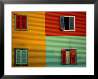 Colourful Buildings In La Boca District, Buenos Aires, Argentina by Louise Murray Pricing Limited Edition Print image