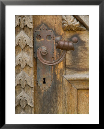 Old Door Handle, Ceske Budejovice, Czech Republic by Russell Young Pricing Limited Edition Print image