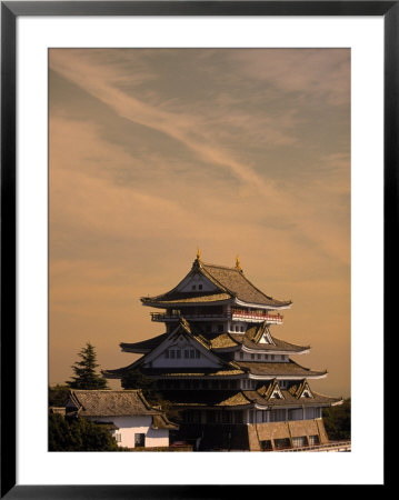 Atami-Jo Castle, Shizuoka, Japan by Walter Bibikow Pricing Limited Edition Print image